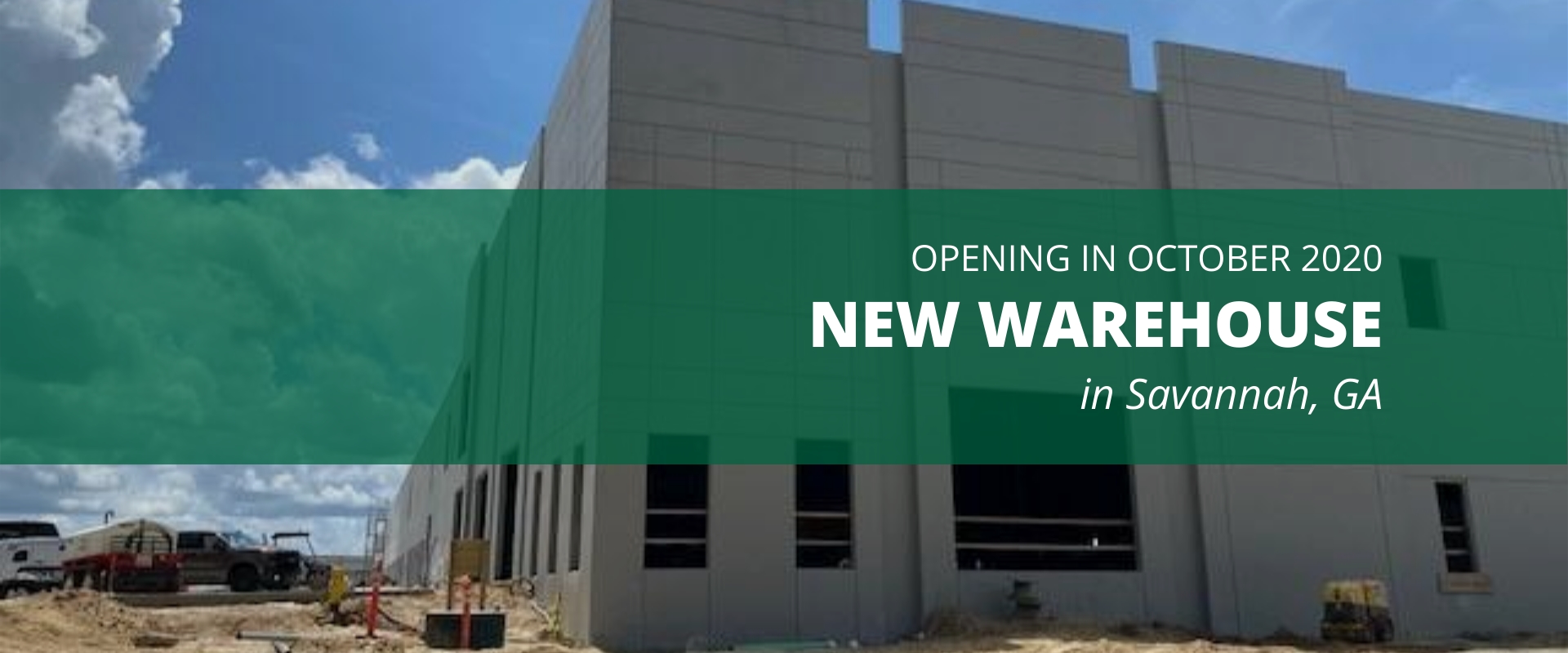 New World Distribution Services Warehouse Coming to Savannah, GA