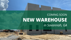 Coming soon: New warehouse and distribution center in Savannah