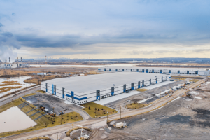 Aerial shot of WDS New Newark