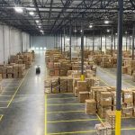 Inside of the WDS Linden Newark New Jersey Warehouse Distribution Center