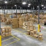 Inside of the WDS Linden Newark New Jersey Warehouse Distribution Center