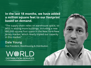 World Distribution Services Dale Young Quote