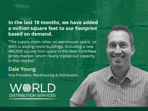 World Distribution Services Dale Young Quote